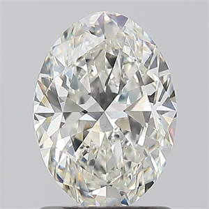 Picture of Natural Diamond 1.20 Carats, Oval with  Cut, I Color, VS1 Clarity and Certified by GIA