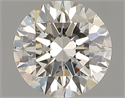 Natural Diamond 1.01 Carats, Round with Excellent Cut, J Color, VS1 Clarity and Certified by GIA