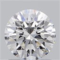 Del inventario de diamantes de laboratorio, 0.86 quilates, Redondo , Color E, claridad IF y certificado IGI