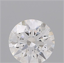 Natural Diamond 0.45 Carats, Round with Excellent Cut, E Color, SI2 Clarity and Certified by IGI