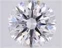 Del inventario de diamantes de laboratorio, 2.09 quilates, Redondo , Color E, claridad VVS2 y certificado IGI