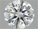 Del inventario de diamantes de laboratorio, 3.05 quilates, Redondo , Color E, claridad VS2 y certificado IGI