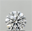 Lab Grown Diamond 1.05 Carats, Round with Ideal Cut, E Color, VS1 Clarity and Certified by IGI