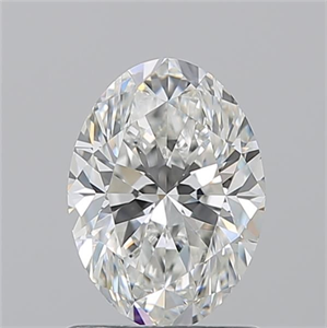 Picture of Natural Diamond 1.20 Carats, Oval with  Cut, G Color, VS1 Clarity and Certified by GIA