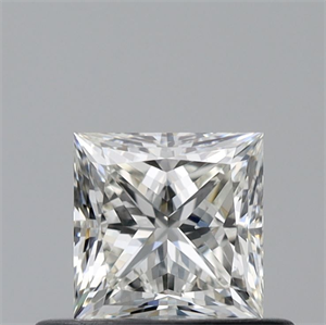 Foto Diamante Natural 0.51 quilates, Princesa , Color I, claridad VVS1 y certificado GIA de