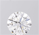 Lab Grown Diamond 1.01 Carats, Round with Ideal Cut, D Color, VS1 Clarity and Certified by IGI