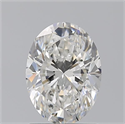 Natural Diamond 1.51 Carats, Oval with  Cut, H Color, VS1 Clarity and Certified by GIA