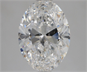Diamante Natural 2.70 quilates, Ovalado , Color D, claridad VS1 y certificado GIA