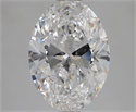 Diamante Natural 2.70 quilates, Ovalado , Color D, claridad VS1 y certificado GIA