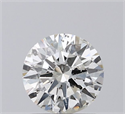 Natural Diamond 1.01 Carats, Round with Excellent Cut, I Color, SI2 Clarity and Certified by IGI