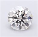 Del inventario de diamantes de laboratorio, 1.75 quilates, Redondo , Color G, claridad VS1 y certificado IGI
