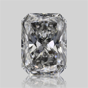 Picture of Natural Diamond 0.45 Carats, Radiant with  Cut, F Color, VVS2 Clarity and Certified by GIA