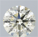 Diamante Natural 1.63 quilates, Redondo , Color L, claridad SI1 y certificado IGI