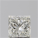 Natural Diamond 1.50 Carats, Princess with  Cut, J Color, VS2 Clarity and Certified by GIA