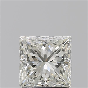 Picture of Natural Diamond 1.50 Carats, Princess with  Cut, J Color, VS2 Clarity and Certified by GIA