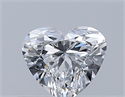 Natural Diamond 0.30 Carats, Heart with  Cut, D Color, VS1 Clarity and Certified by GIA