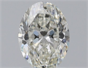 Natural Diamond 1.21 Carats, Oval with  Cut, I Color, VS2 Clarity and Certified by GIA