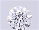 Natural Diamond 0.40 Carats, Round with Excellent Cut, D Color, VVS1 Clarity and Certified by GIA