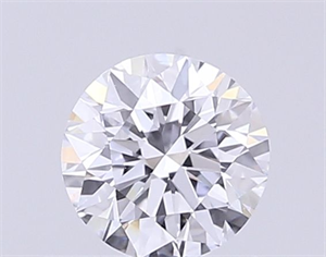Picture of Natural Diamond 0.40 Carats, Round with Excellent Cut, D Color, VVS1 Clarity and Certified by GIA
