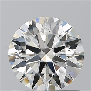 Picture of Natural Diamond 0.98 Carats, Round with Excellent Cut, K Color, VVS1 Clarity and Certified by GIA