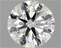 Diamante Natural 2.20 quilates, Redondo , Color F, claridad VVS2 y certificado GIA