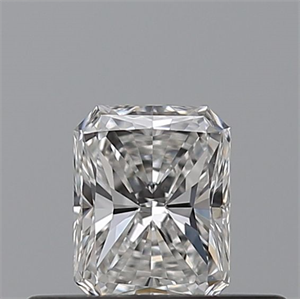 Picture of Natural Diamond 0.32 Carats, Radiant with  Cut, E Color, VVS2 Clarity and Certified by GIA