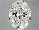 Diamante Natural 3.50 quilates, Ovalado , Color I, claridad VS2 y certificado GIA