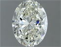 Natural Diamond 1.21 Carats, Oval with  Cut, I Color, SI1 Clarity and Certified by IGI