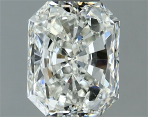 Picture of Natural Diamond 1.22 Carats, Radiant with  Cut, H Color, VS2 Clarity and Certified by IGI