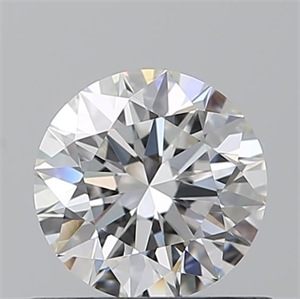 Picture of Natural Diamond 0.70 Carats, Round with Excellent Cut, F Color, VS2 Clarity and Certified by GIA