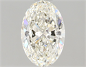 Natural Diamond 1.21 Carats, Oval with  Cut, I Color, VS1 Clarity and Certified by GIA