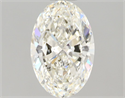 Natural Diamond 1.21 Carats, Oval with  Cut, I Color, VS1 Clarity and Certified by GIA