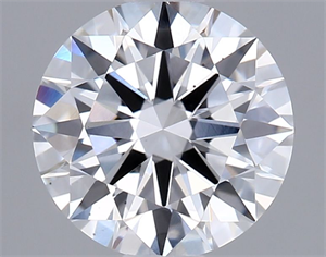 Picture of Lab Grown Diamond 1.00 Carats, Round with Ideal Cut, D Color, VS2 Clarity and Certified by IGI