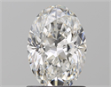 Natural Diamond 1.20 Carats, Oval with  Cut, F Color, VS1 Clarity and Certified by GIA