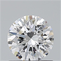Natural Diamond 0.80 Carats, Round with Excellent Cut, D Color, SI1 Clarity and Certified by GIA