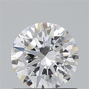 Picture of Natural Diamond 0.80 Carats, Round with Excellent Cut, D Color, SI1 Clarity and Certified by GIA