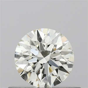 Picture of Natural Diamond 0.44 Carats, Round with Excellent Cut, I Color, VS1 Clarity and Certified by IGI