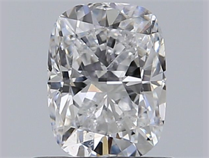 Foto Diamante Natural 0.70 quilates, Del cojín , Color D, claridad SI1 y certificado GIA de