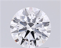 Lab Grown Diamond 1.00 Carats, Round with Ideal Cut, D Color, VVS1 Clarity and Certified by IGI