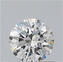 Diamante Natural 0.60 quilates, Redondo , Color H, claridad SI1 y certificado GIA