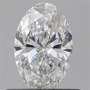 Picture of Natural Diamond 0.52 Carats, Oval with  Cut, E Color, VS2 Clarity and Certified by GIA