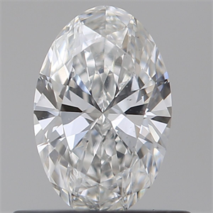 Picture of Natural Diamond 0.52 Carats, Oval with  Cut, E Color, VS2 Clarity and Certified by GIA