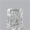 Diamante Natural 0.51 quilates, Radiante , Color H, claridad VVS1 y certificado GIA