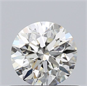 Diamante Natural 0.60 quilates, Redondo , Color I, claridad SI1 y certificado GIA