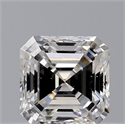 Natural Diamond 0.30 Carats, Asscher with  Cut, F Color, VS2 Clarity and Certified by GIA