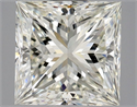 Natural Diamond 1.02 Carats, Princess with  Cut, J Color, VVS2 Clarity and Certified by GIA