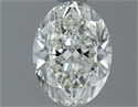 Diamante Natural 1.21 quilates, Ovalado , Color H, claridad SI1 y certificado IGI