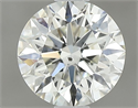 Diamante Natural 0.73 quilates, Redondo , Color J, claridad I1 y certificado GIA