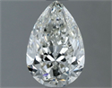 Natural Diamond 1.00 Carats, Pear with  Cut, I Color, VS1 Clarity and Certified by GIA
