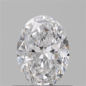 Picture of Natural Diamond 0.51 Carats, Oval with  Cut, D Color, VS1 Clarity and Certified by GIA